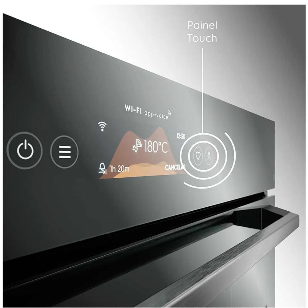 Forno de Embutir Elétrico Electrolux com 80 Litros de Capacidade, Time e Convecção, Espelhado - OE9XS