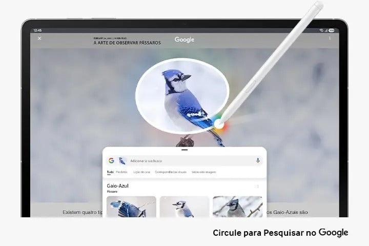 Tablet Samsung Galaxy, S10 FE, 128GB, 8GB RAM, Tela Imersiva 10.9", 90Hz, Wifi 6, IP68, Android 15 - SM-X520NLBDZTO