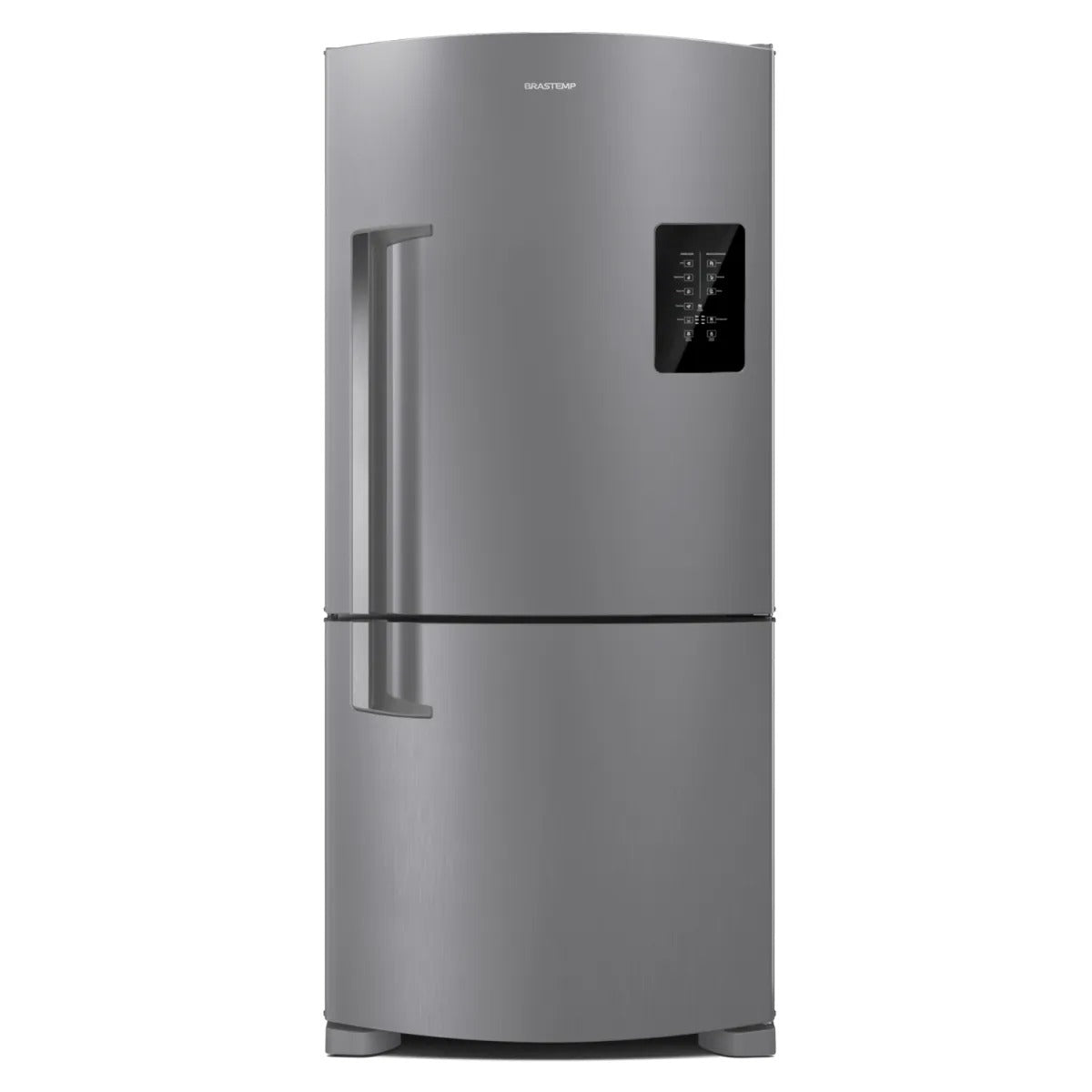 Geladeira Brastemp Frost Free Inverse 588 litros cor Inox com Smart Bar - BRE85AK