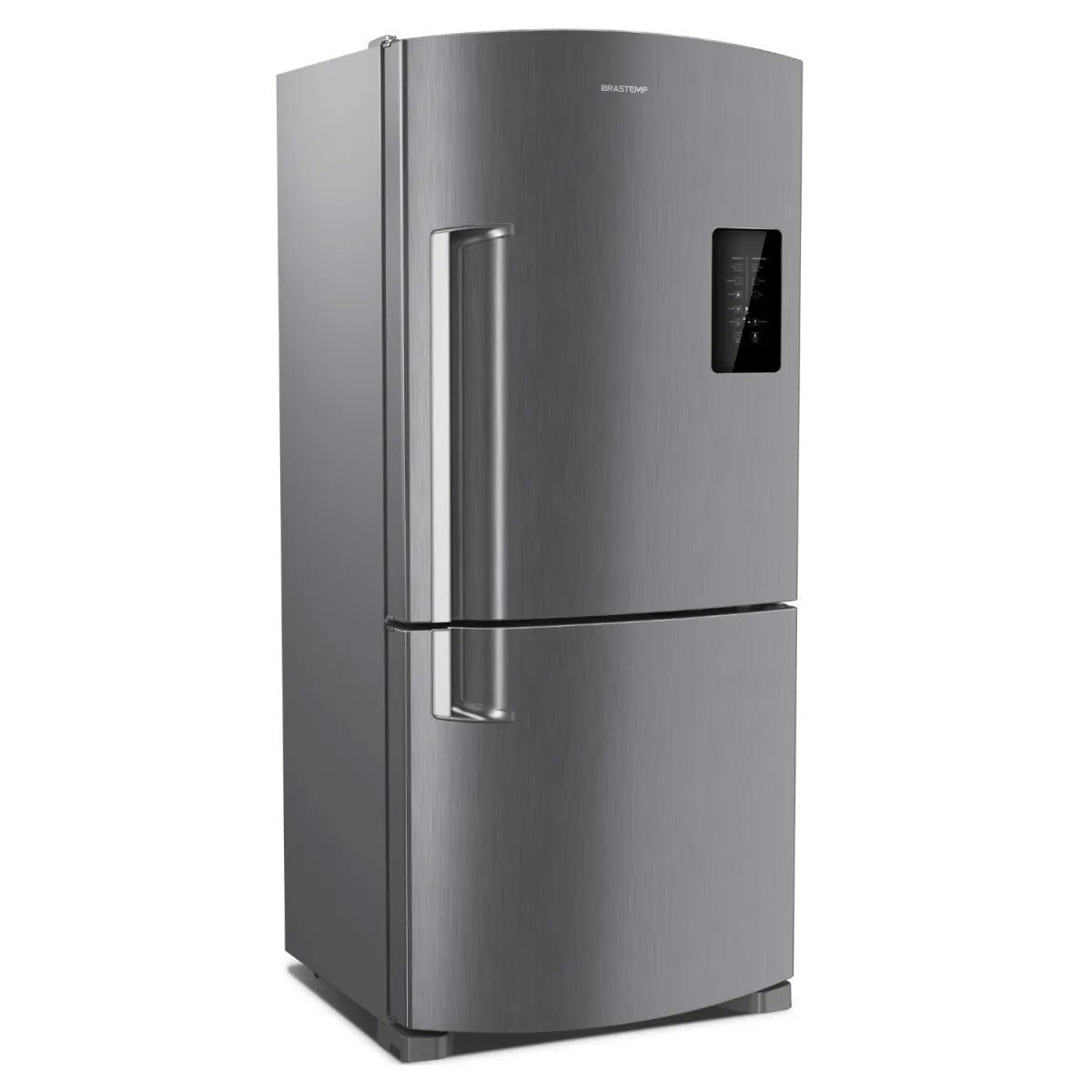 Geladeira Brastemp Frost Free Inverse 588 litros cor Inox com Smart Bar - BRE85AK