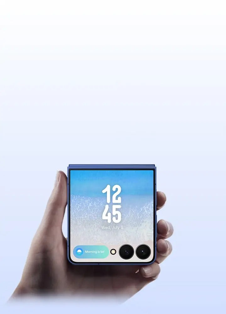 Celular Samsung Galaxy Z Flip7 5G JetBlack, 512GB, 12GB RAM e Câmera Dupla de 50MP+12MP