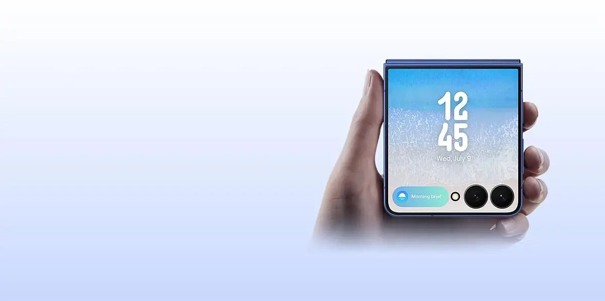 Celular Samsung Galaxy Z Flip7 5G JetBlack, 512GB, 12GB RAM e Câmera Dupla de 50MP+12MP