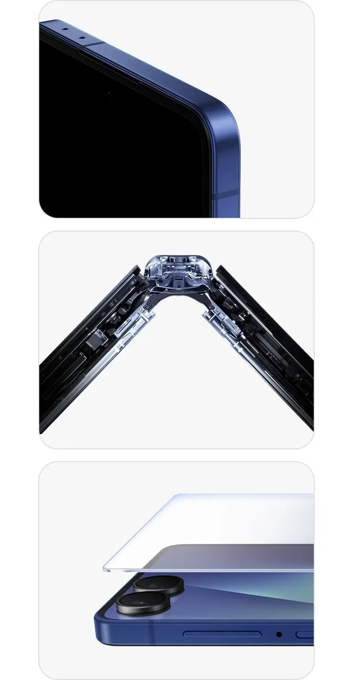 Celular Samsung Galaxy Z Flip7 5G JetBlack, 512GB, 12GB RAM e Câmera Dupla de 50MP+12MP