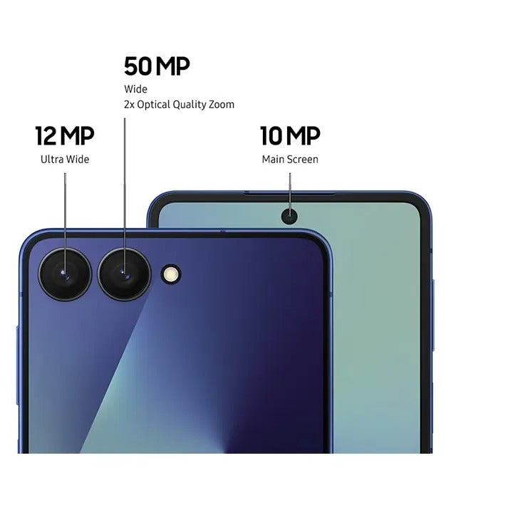 Celular Samsung Galaxy Z Flip7 5G JetBlack, 512GB, 12GB RAM e Câmera Dupla de 50MP+12MP