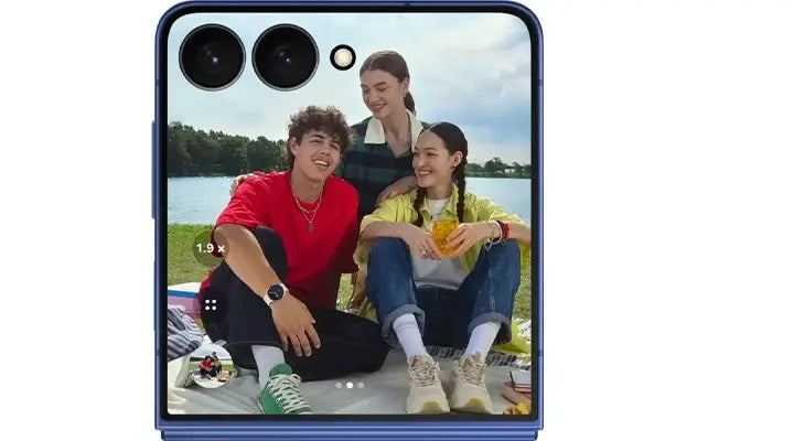 Celular Samsung Galaxy Z Flip7 5G JetBlack, 512GB, 12GB RAM e Câmera Dupla de 50MP+12MP