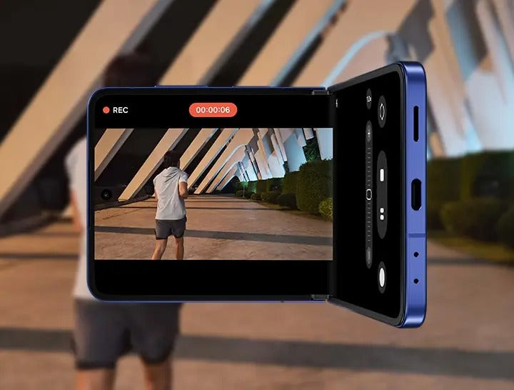 Celular Samsung Galaxy Z Flip7 5G JetBlack, 512GB, 12GB RAM e Câmera Dupla de 50MP+12MP