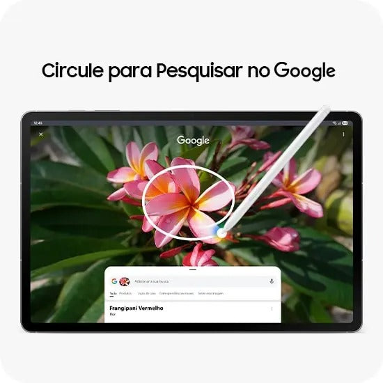 Tablet Samsung Galaxy, S10 FE, 128GB, 8GB RAM, Tela Imersiva 10.9", 90Hz, Wifi 6, IP68, Android 15 - SM-X520NZSDZTO