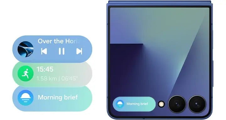Celular Samsung Galaxy Z Flip7 5G JetBlack, 512GB, 12GB RAM e Câmera Dupla de 50MP+12MP