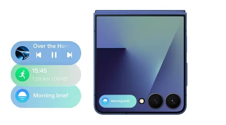 Celular Samsung Galaxy Z Flip7 5G JetBlack, 512GB, 12GB RAM e Câmera Dupla de 50MP+12MP