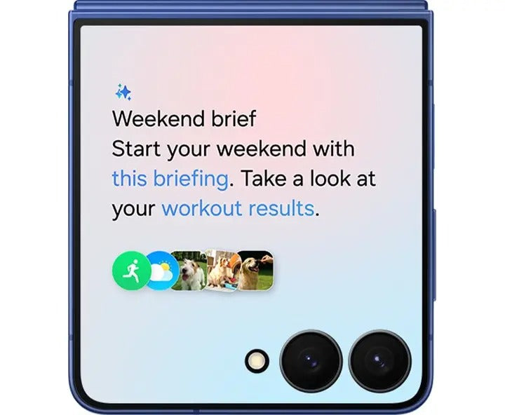 Celular Samsung Galaxy Z Flip7 5G JetBlack, 512GB, 12GB RAM e Câmera Dupla de 50MP+12MP