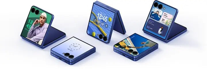 Celular Samsung Galaxy Z Flip7 5G JetBlack, 512GB, 12GB RAM e Câmera Dupla de 50MP+12MP