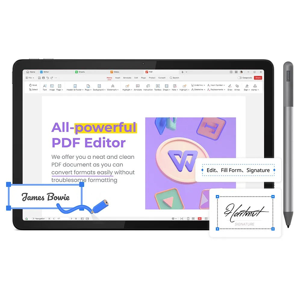 Tablet Lenovo Tab M11 128GB Wi-Fi Octa-Core 4GB Prata + Caneta + Case Protetora