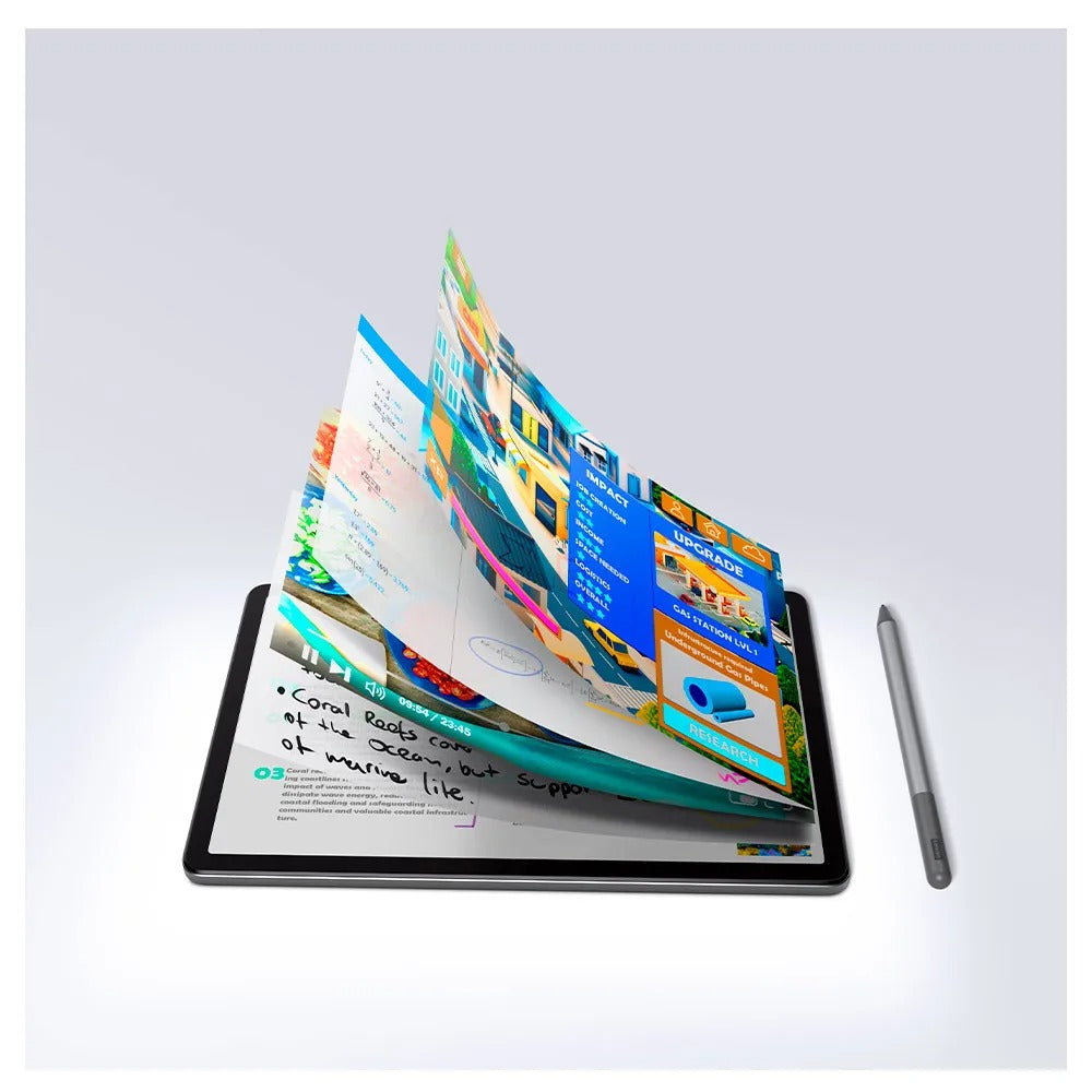 Tablet Lenovo Tab M11 128GB Wi-Fi Octa-Core 4GB Prata + Caneta + Case Protetora