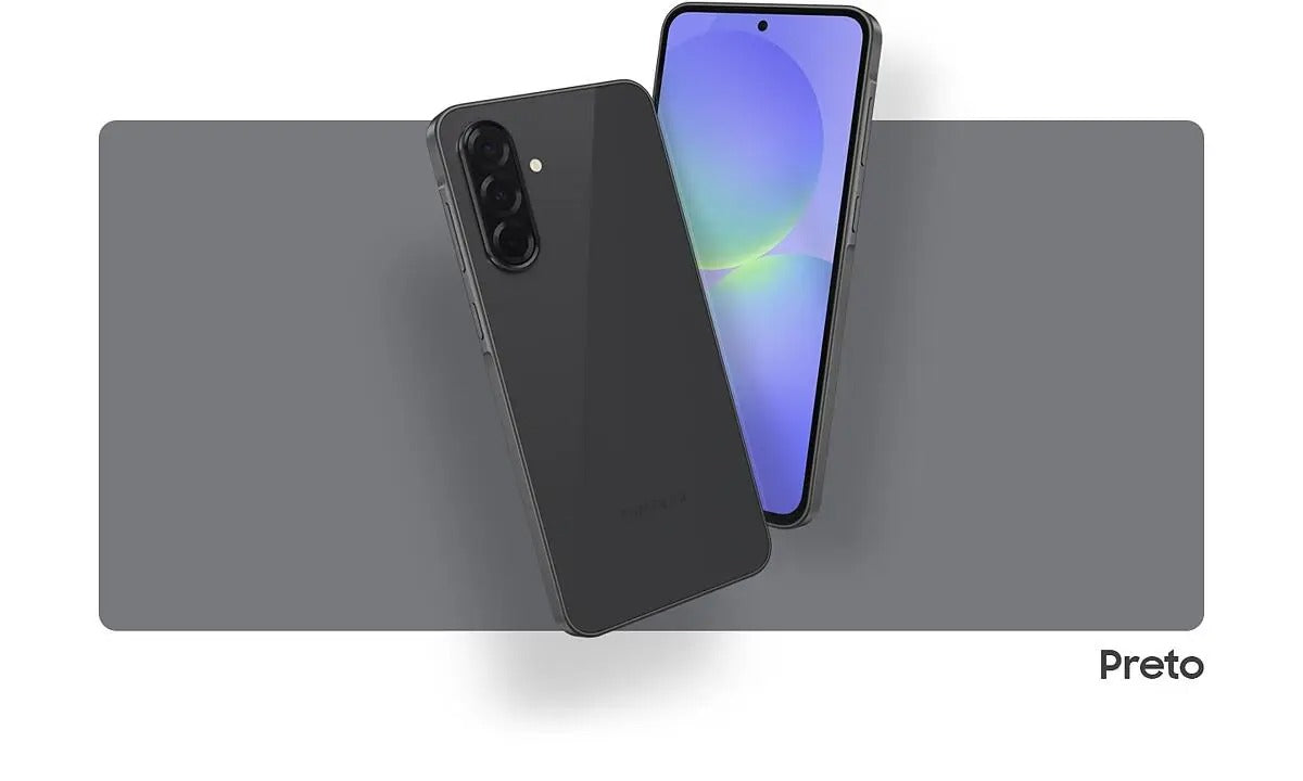 Celular Samsung Galaxy A36 5G 128GB, 6GB RAM, Câmera 50MP, IP67, Super AMOLED 6.7", Recursos AI Branco