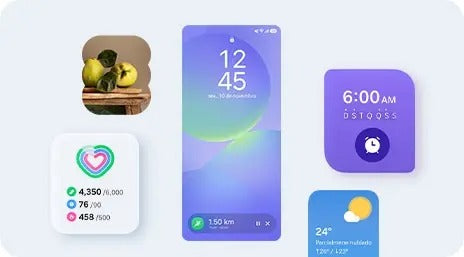 Celular Samsung Galaxy A36 5G 128GB, 6GB RAM, Câmera 50MP, IP67, Super AMOLED 6.7", Recursos AI Branco