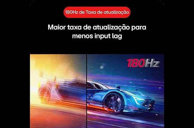 Monitor Gamer LG UltraGear 24" 180Hz 1ms - 24GS60F-B.AWZM