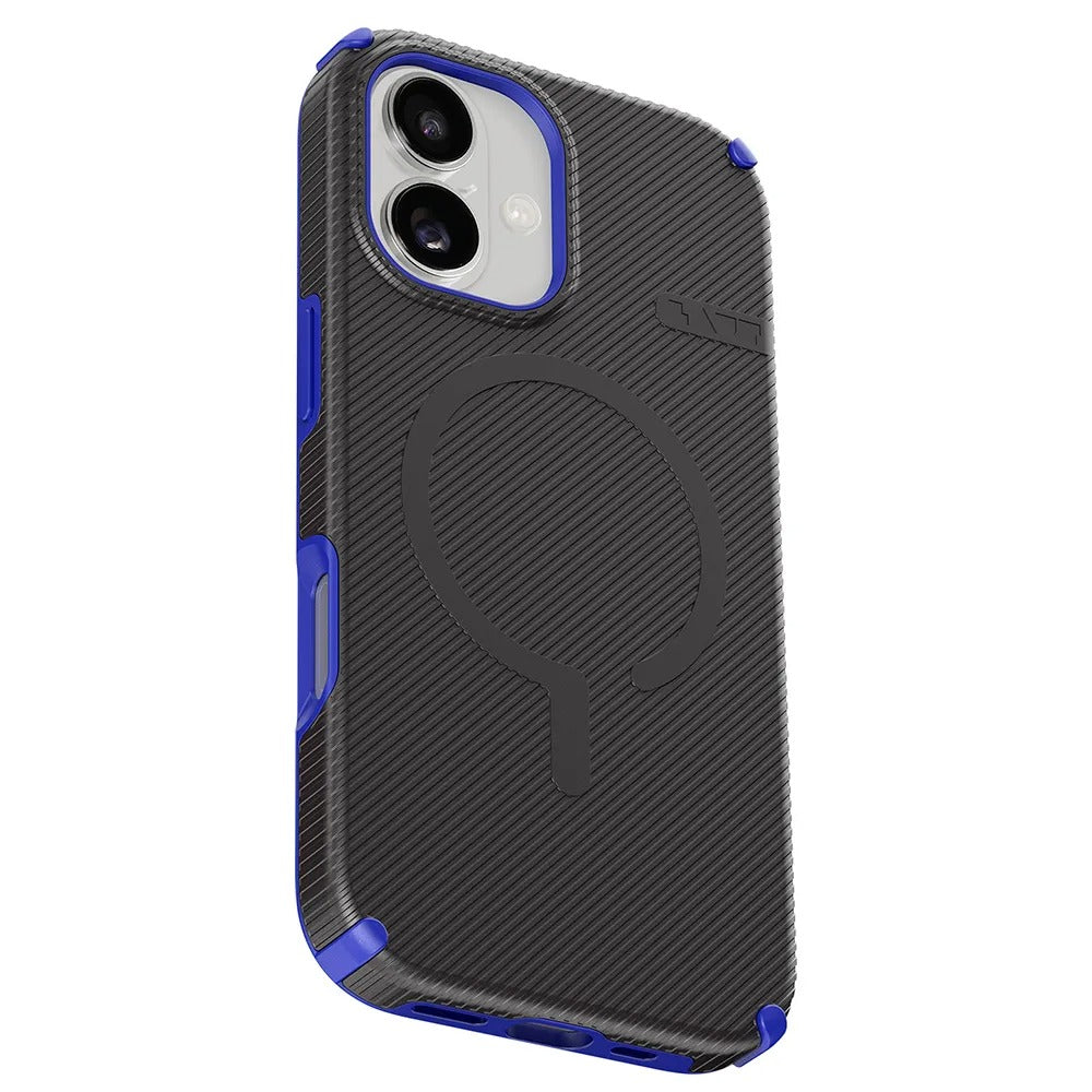 Capa Protetora Shield para iPhone 17 Preta e Azul - Laut
