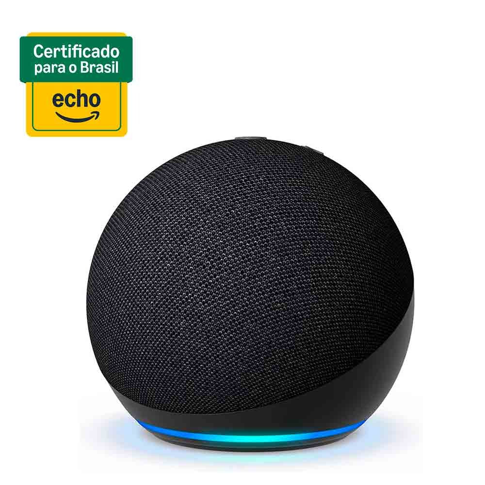 Echo Dot (5ª geração) Smart Speaker com Alexa Amazon Preto