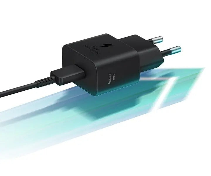 Carregador de parede Super Fast Charging 25W Sem Cabo Preto - Samsung