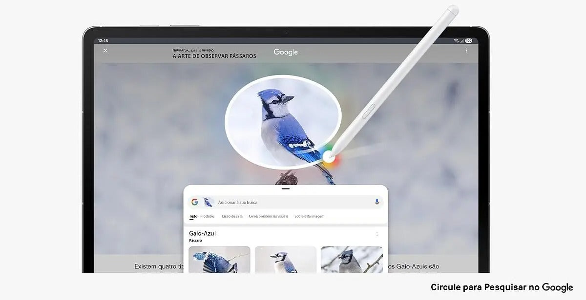 Tablet Samsung Galaxy, S10 FE, 128GB, 8GB RAM, Tela Imersiva 10.9", 90Hz, Wifi 6, IP68, Android 15 - SM-X520NZSDZTO