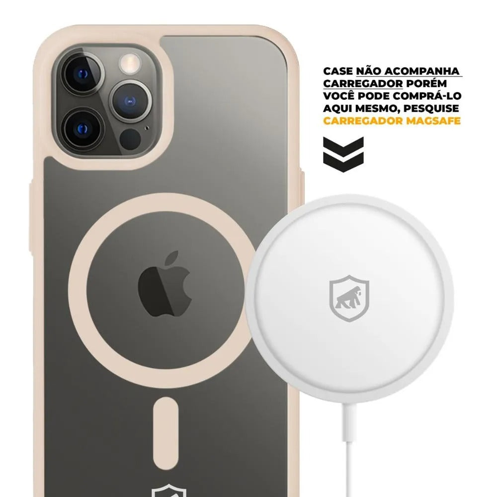 Capa case capinha MagSafe para iPhone 12 Pro - Rosa - Gshield