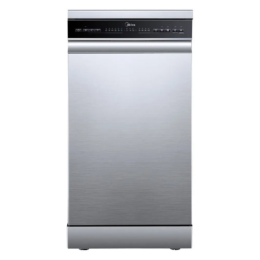 Lava Louças de Piso com 10 Serviços Midea SmartHome com 8 Programas de Lavagem Inox - MDWEF1034CSS