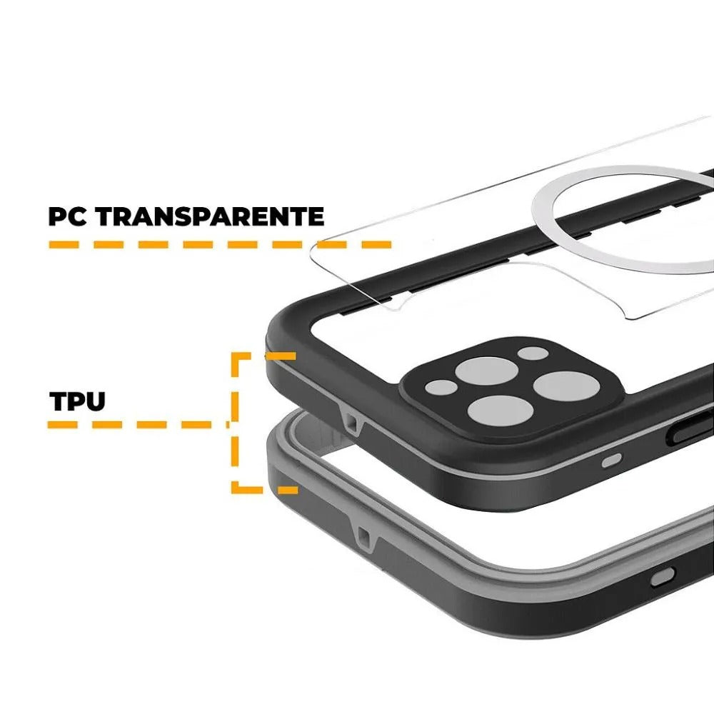 Capa à Prova d'água Nautical para iPhone 15 Pro - Gshield
