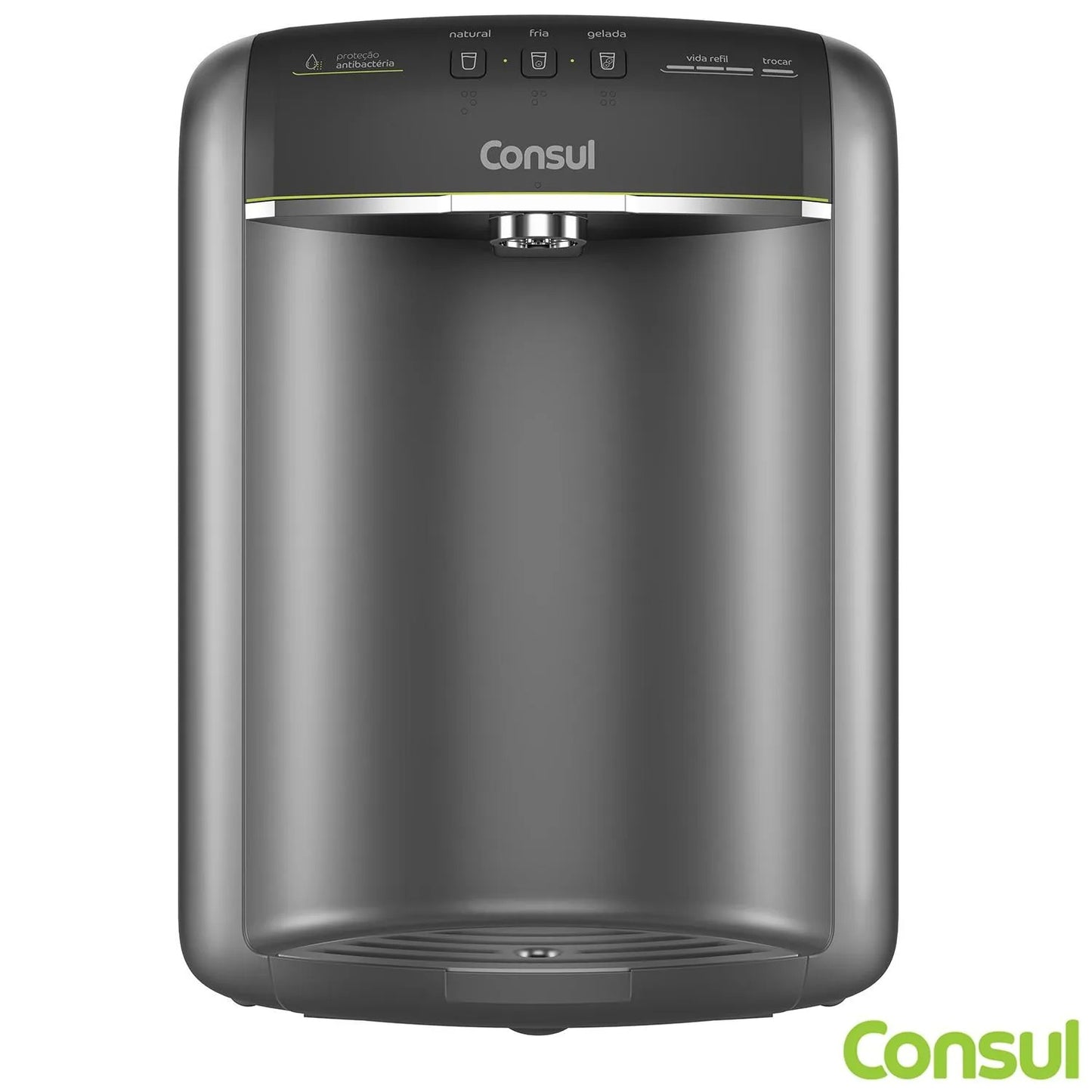Purificador de Água Consul CPB36 Bem Estar com Água Gelada e Display Gradual com Aviso de Troca de Refil