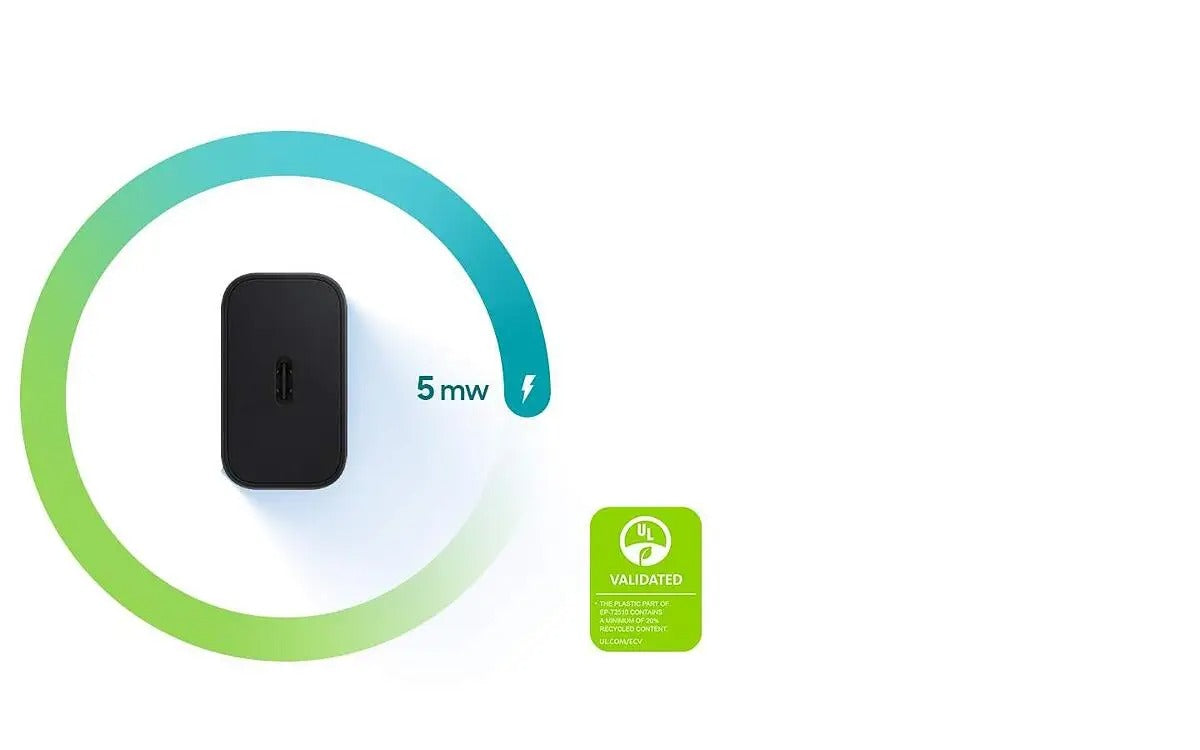 Carregador de parede Super Fast Charging 25W Sem Cabo Preto - Samsung