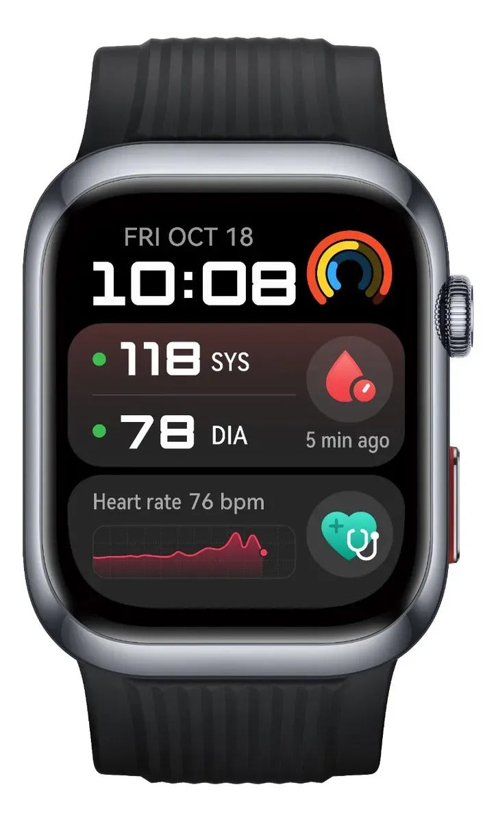 Smartwatch Huawei Watch D2 Preto com Gerenciamento Completo de Saúde e Design Leve e Fino