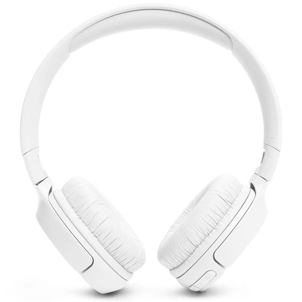 Fone De Ouvido JBL Tune 520 Bluetooth 5.3 Conexões Multipontos Até 57 Horas De Bateria - Branco
