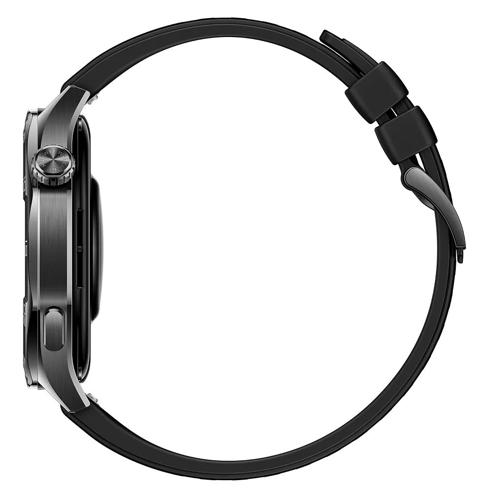 Smartwatch Huawei Watch GT 5 Preto com 1,43", 46mm, Pulseira Fluoroelastômero Preta, Bluetooth e 32GB