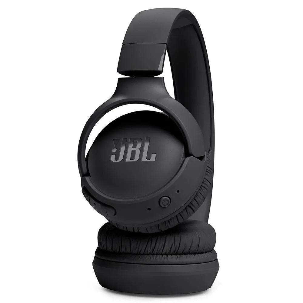 Fone De Ouvido JBL Tune 520 Bluetooth 5.3 Conexões Multipontos Até 57 Horas De Bateria - Preto