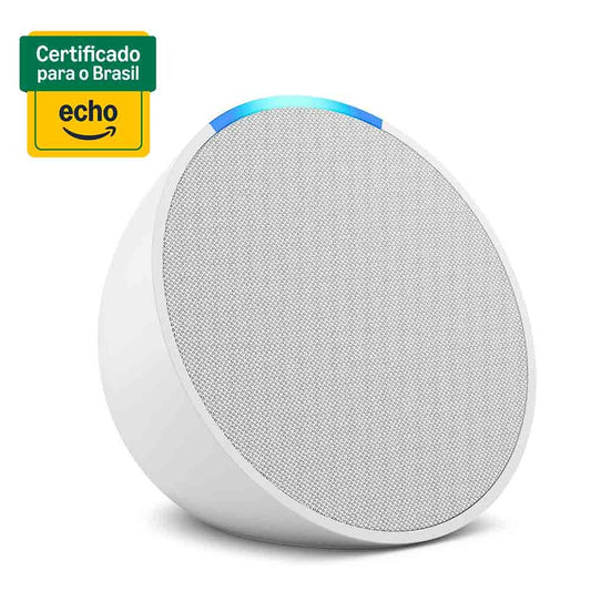 Echo Pop - Smart speaker compacto com som envolvente e Alexa