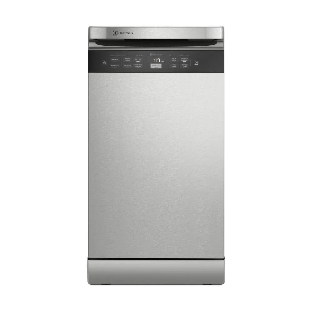 Lava-Louças Electrolux com a porta Inox, 10 Serviços, 07 Programas de Lavagem e Função Higienizar Compras - LL10X