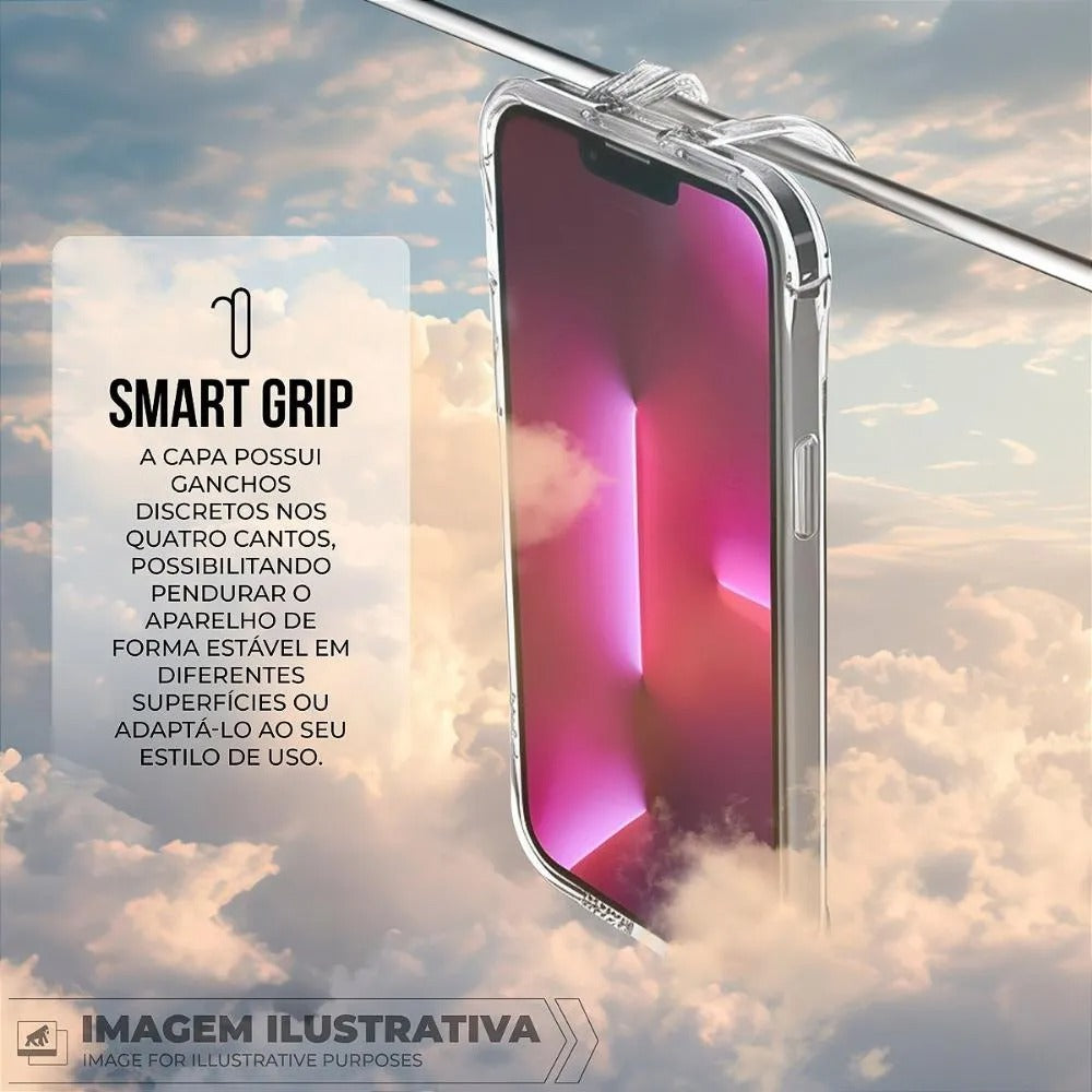 Capa case capinha para iPhone 13 - Lybrid - Transparente - Gshield