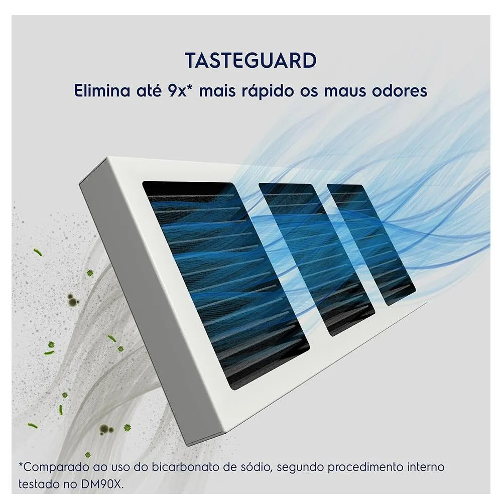 Refrigerador French Door Electrolux de 03 Portas Frost Free com 480 Litros Black Inox Look - IM7B