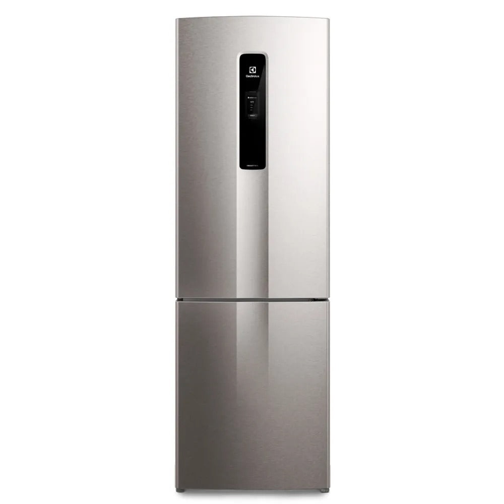 Refrigerador Bottom Freezer Electrolux de 02 Portas Frost Free com 400 Litros Efficient Rapid Freeze Inox - IB6S