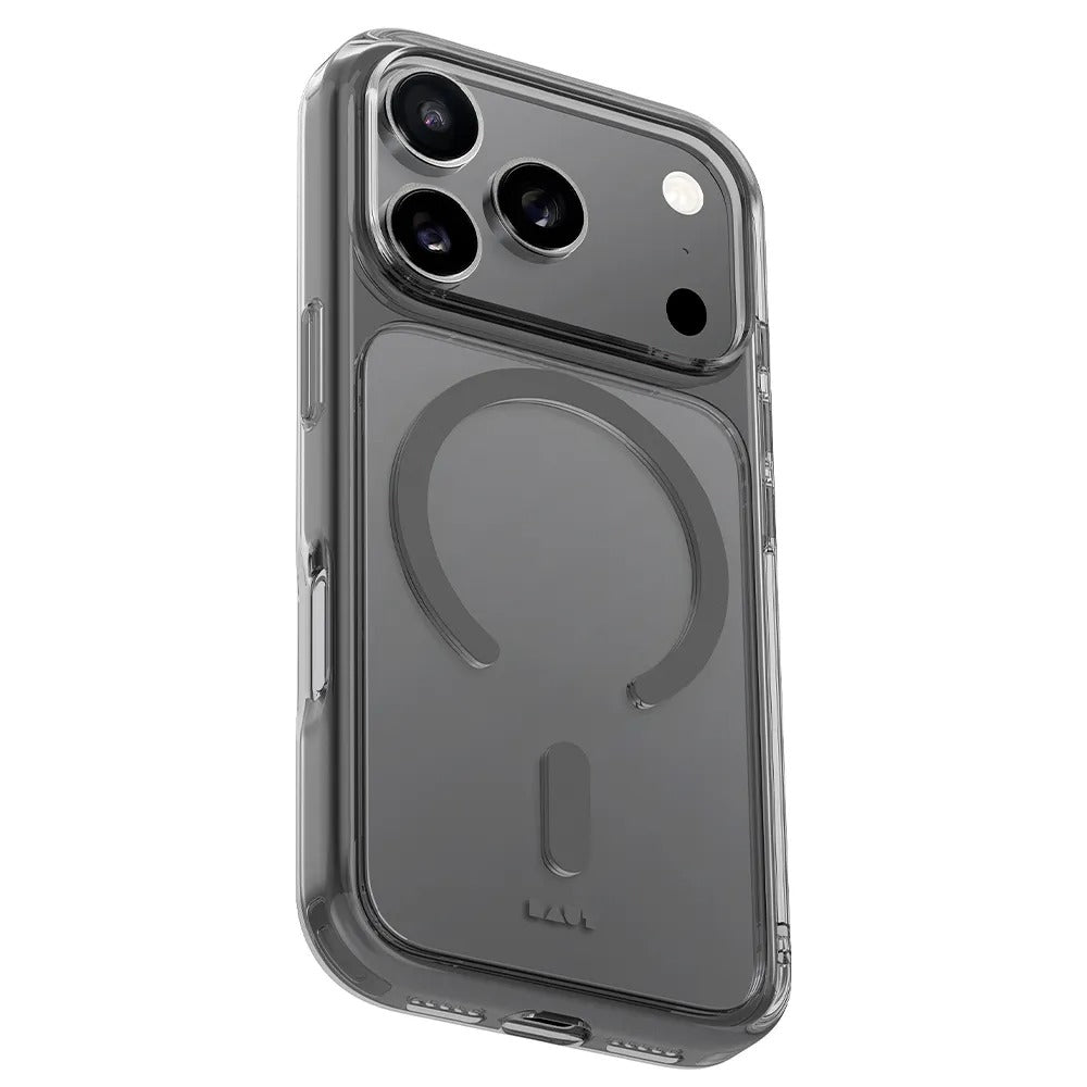 Capa Protetora para iPhone 17 Pro Max Crystal Fluro Preta - Laut