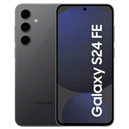 Celular Samsung Galaxy S24 FE 5G Grafite, 256GB, 8GB de RAM e Câmera Tripla Traseira de até 50MP, Selfie de 10MP