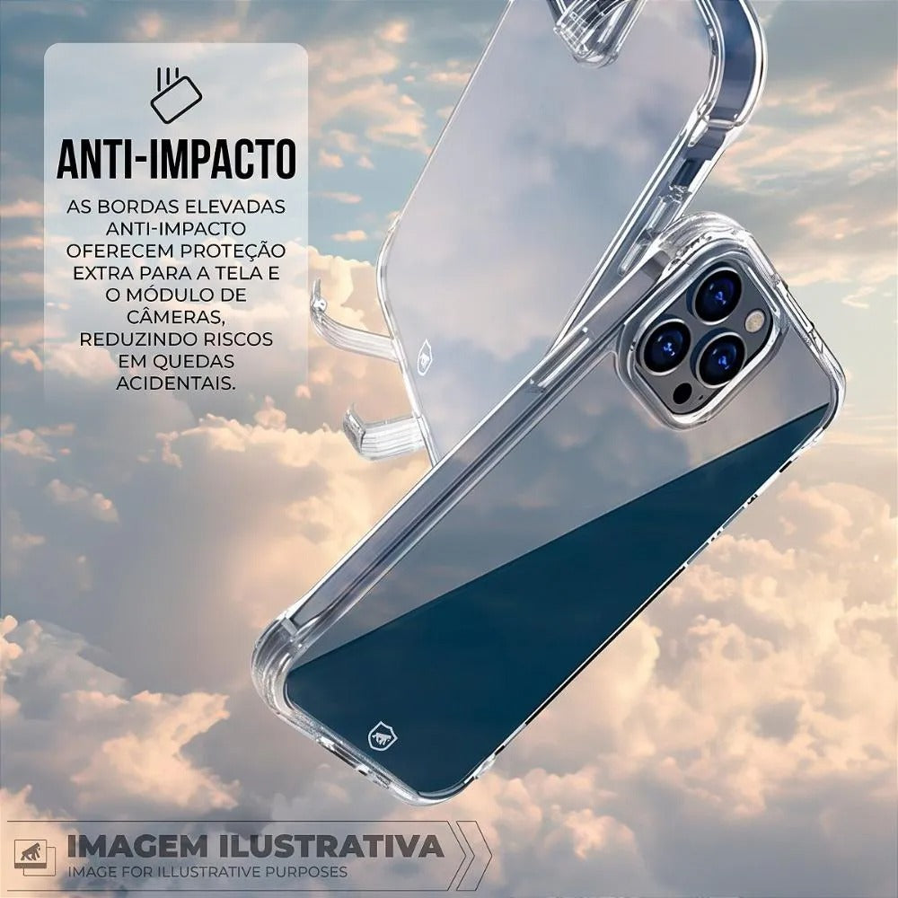 Capa case capinha para iPhone 13 - Lybrid - Transparente - Gshield