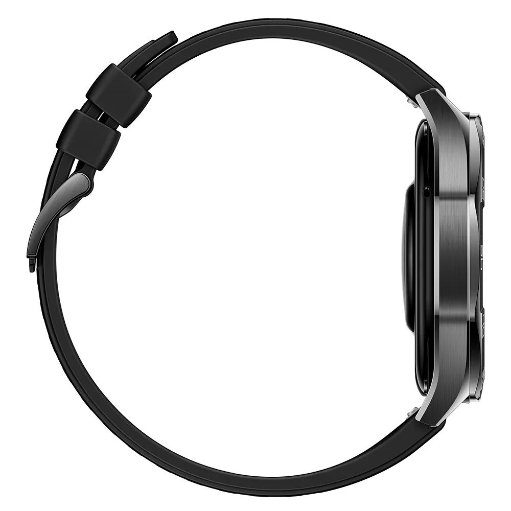 Smartwatch Huawei Watch GT 5 Preto com 1,43", 46mm, Pulseira Fluoroelastômero Preta, Bluetooth e 32GB