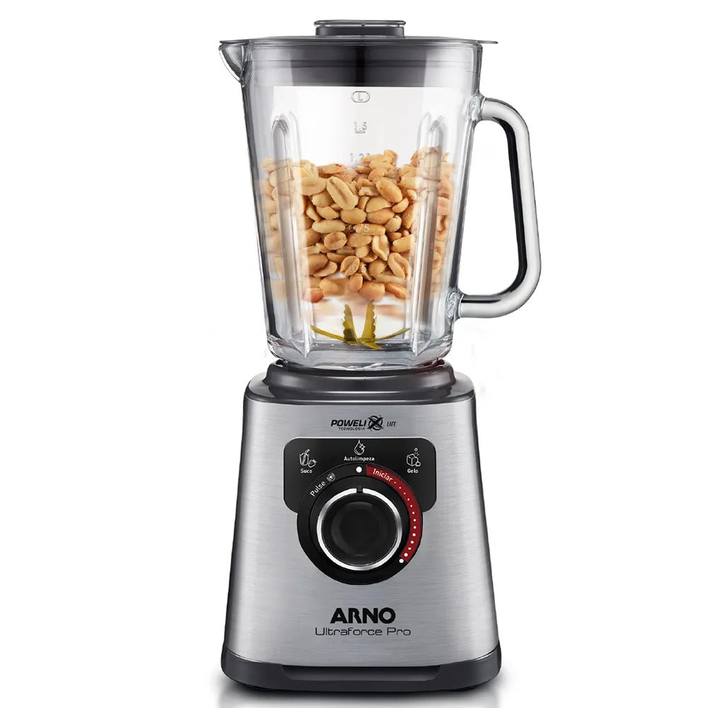Liquidificador Arno Ultraforce com 12 Velocidades e Jarra com 2,0 Litros - LN93