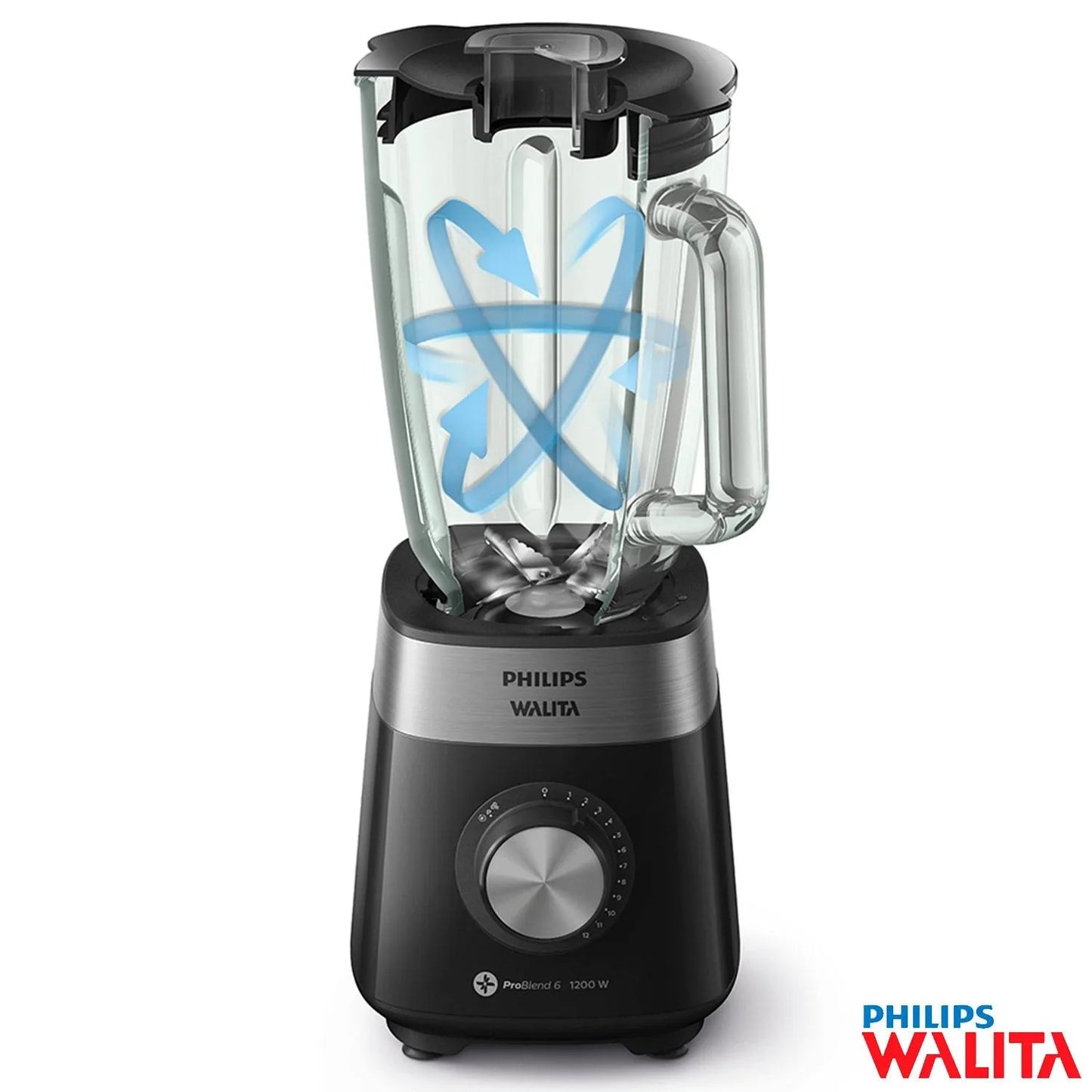 Liquidificador Philips Série 5000 com 12 Velocidades e Jarra de Vidro com 2 Litros - RI2242