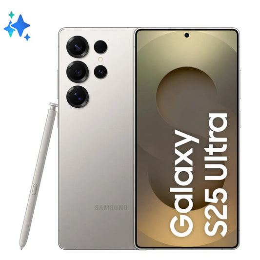 Celular Samsung Galaxy S25 Ultra 5G Titânio Cinza, 256GB, 12GB RAM e Câmera Quádrupla 200MP + 50MP + 10MP + 50MP