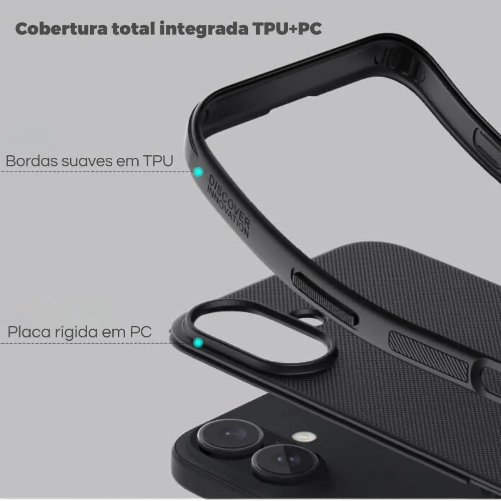 Capa para iPhone 16 - Super Frosted - Nillkin