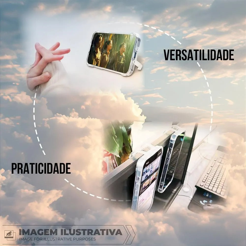 Capa case capinha para iPhone 13 - Lybrid - Transparente - Gshield