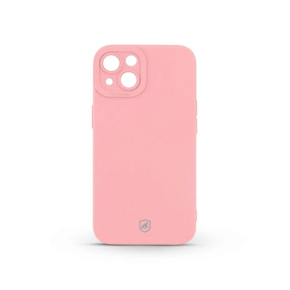 Capa para iPhone 13 - Rosa - Silicon Cloud - Gshield