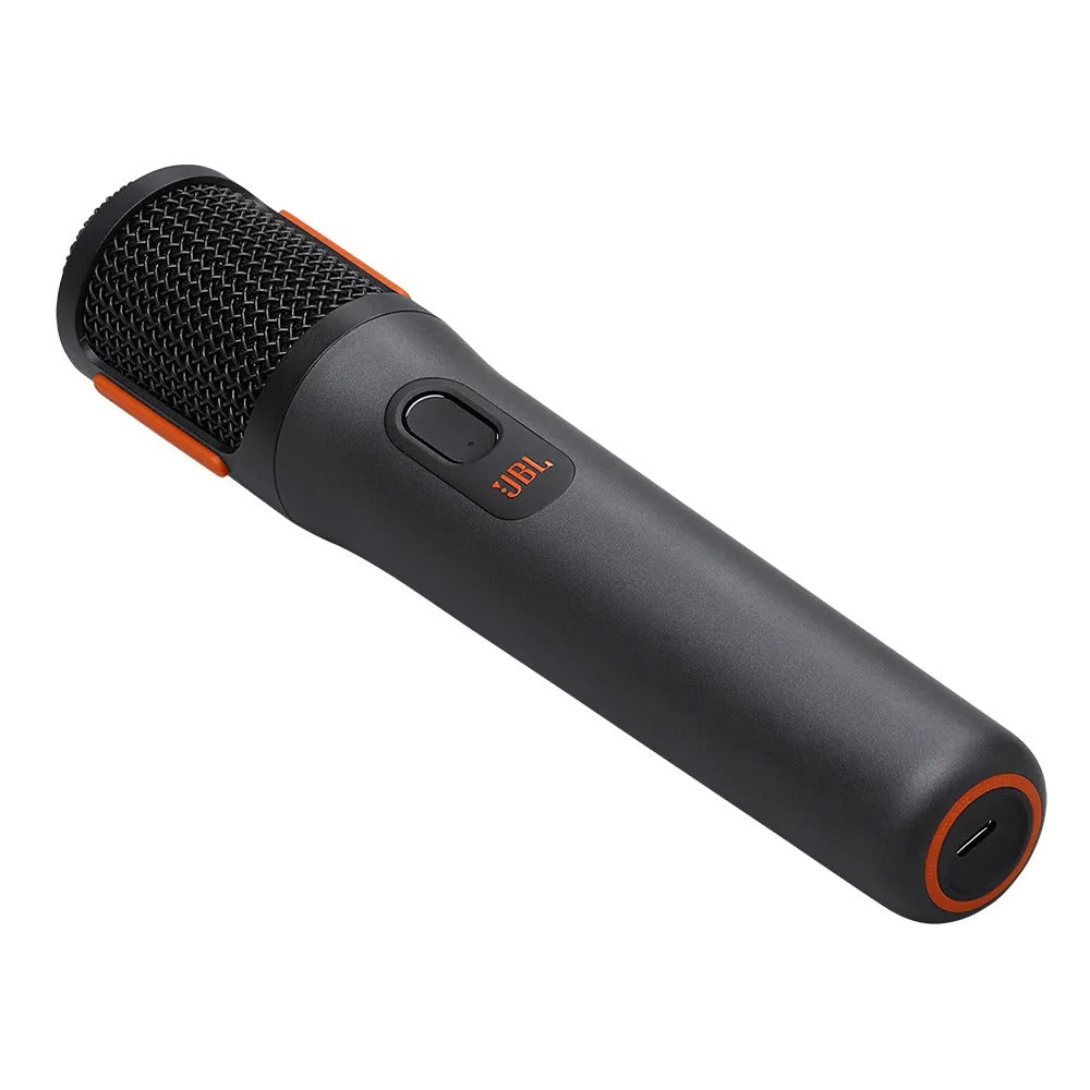 Microfone sem Fio JBL Bateria com Duração de Até 20 horas, Conexão Simples, Receptor UHF de Canal Duplo