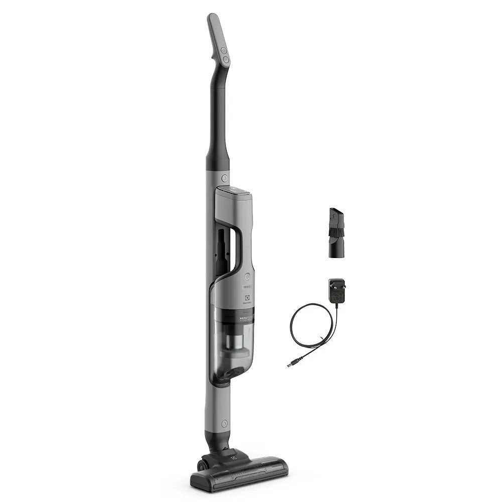 Aspirador de Pó Vertical 14V Ergorapido Electrolux sem Fio 2 em 1 Luz LED até 30 min ERG018